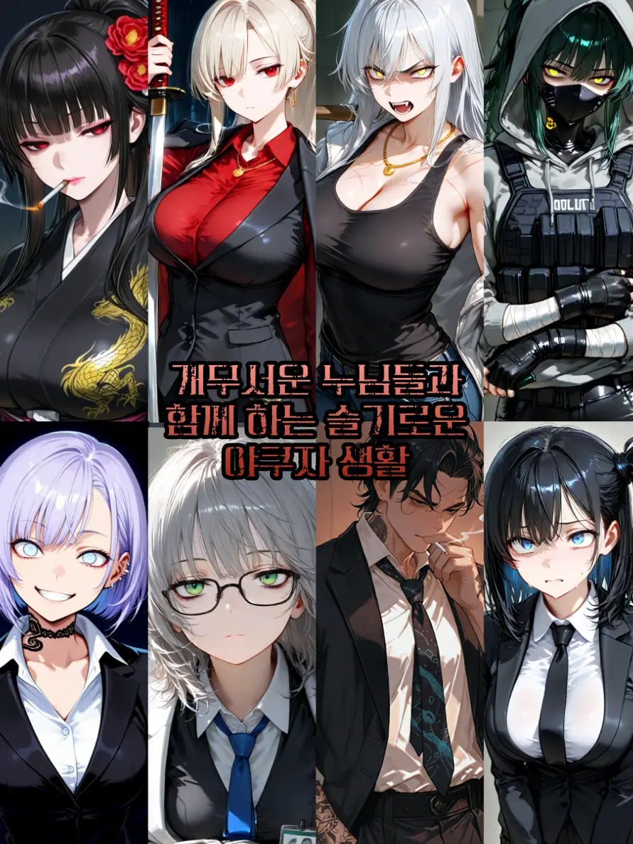 GillDaike의 개무서운 누님들이 있는 야쿠자 조직