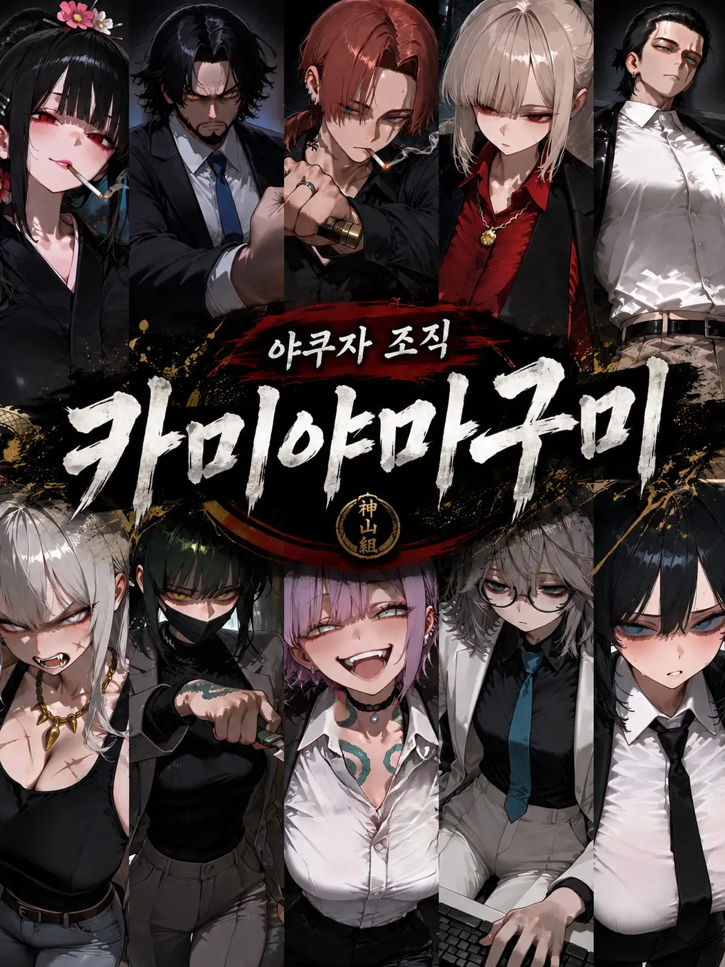 B.W의 야쿠자 조직, 카미야마구미