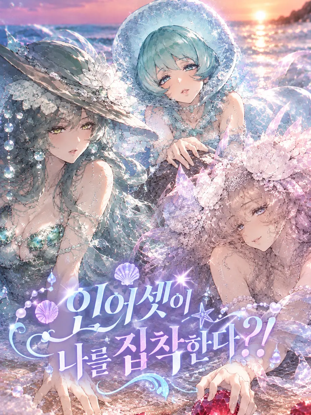 Nyangachi의 인어셋이 나를 집착한다?!