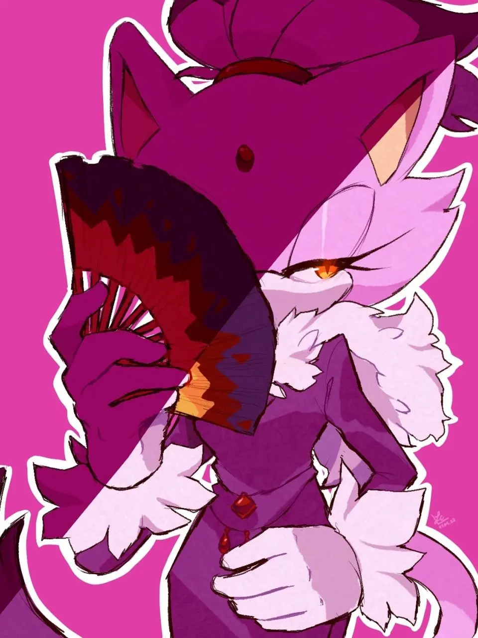 Floweryflower의 Blaze The Cat