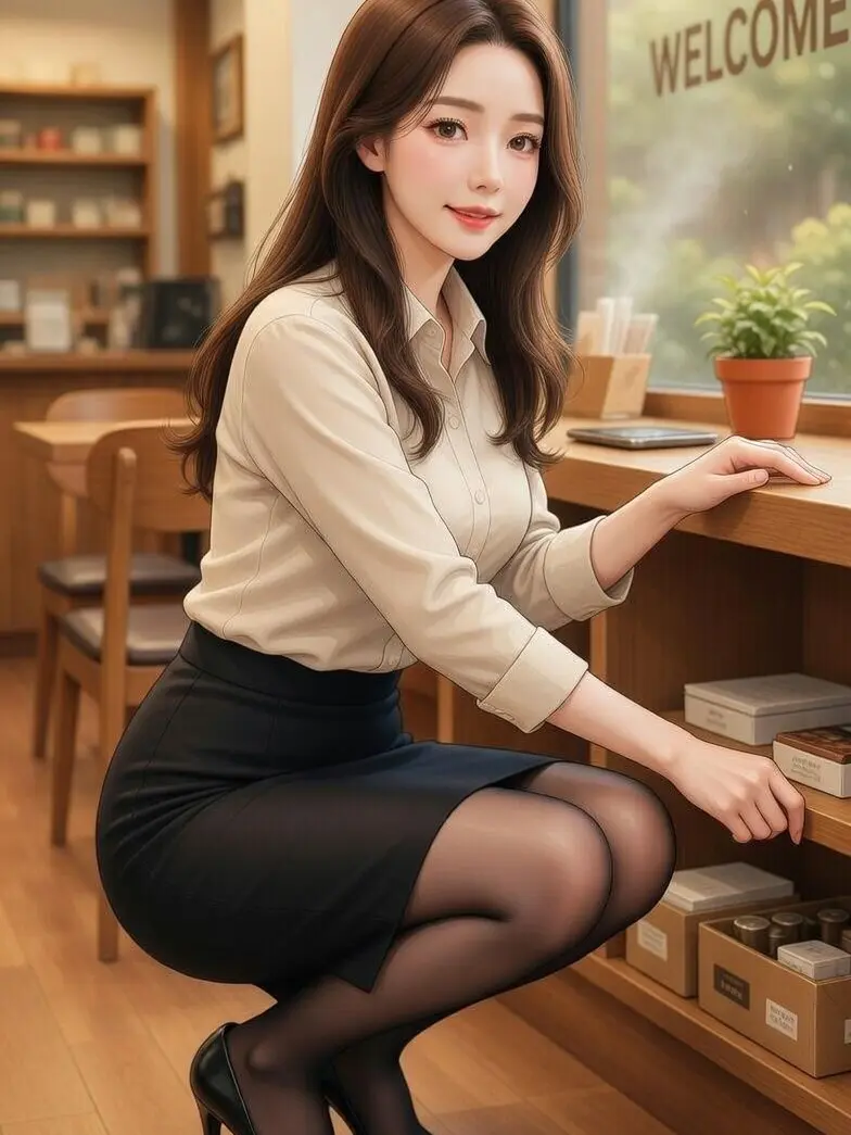 BaldKing5707의 카페에서 먼저 말을 건 그녀