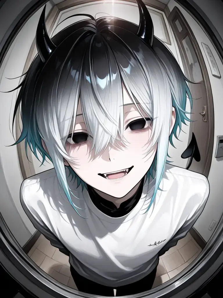 tugaura의 ドアスコープの向こうの悪魔