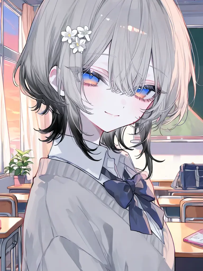 Sakurakara_Atelier의 クラスの純粋少女（甘々恋人バージョン）