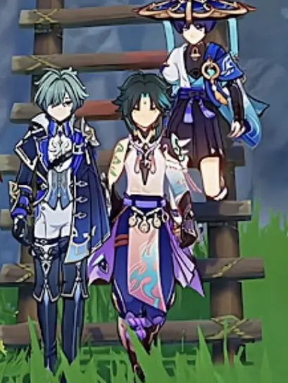 Vesperaaaa_19의 Lohen, Scaramouche and Xiao
