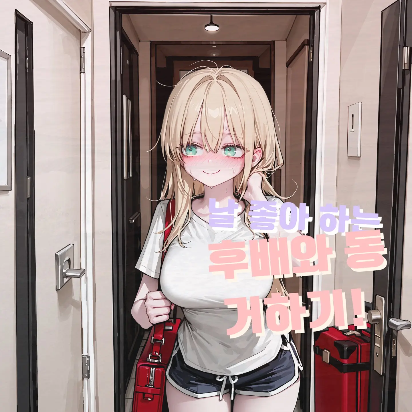 GrainyPants9041의 날 좋아 하는 후배와 동거 하기!