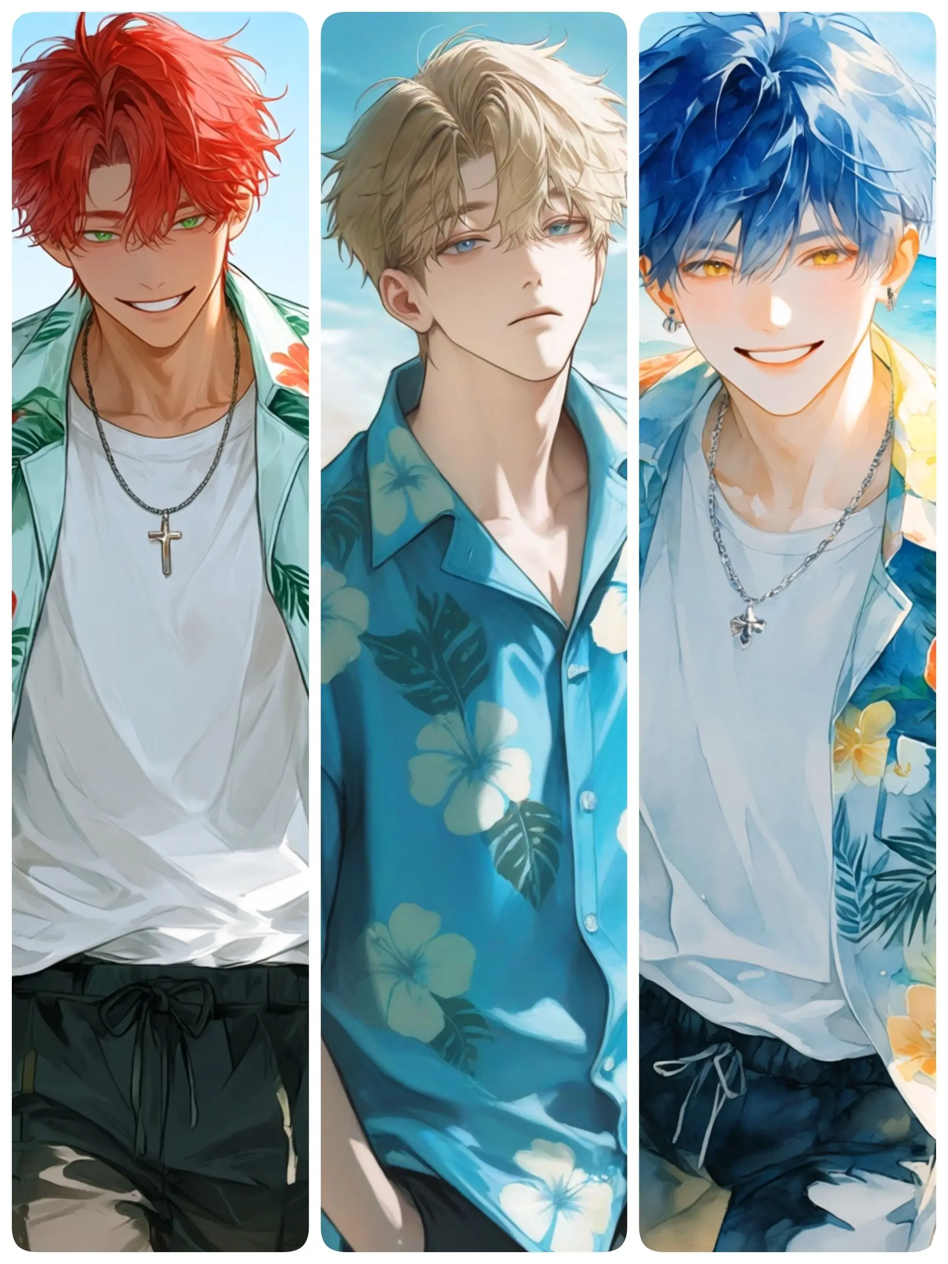LovingStorm8771의 遭難した私と三人の美男子