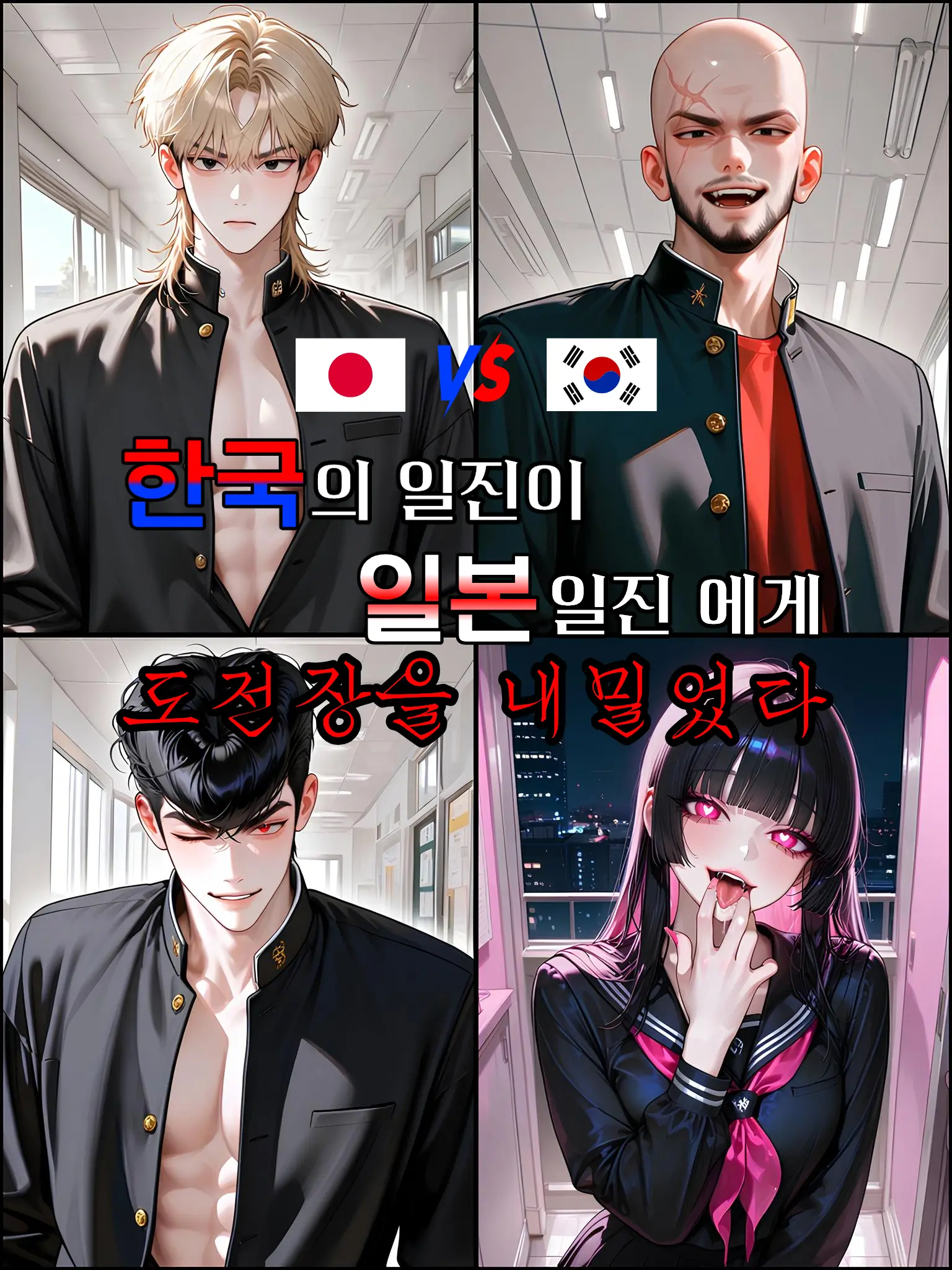 Kacao의 일본 일진에게 도전장을 내밀었다