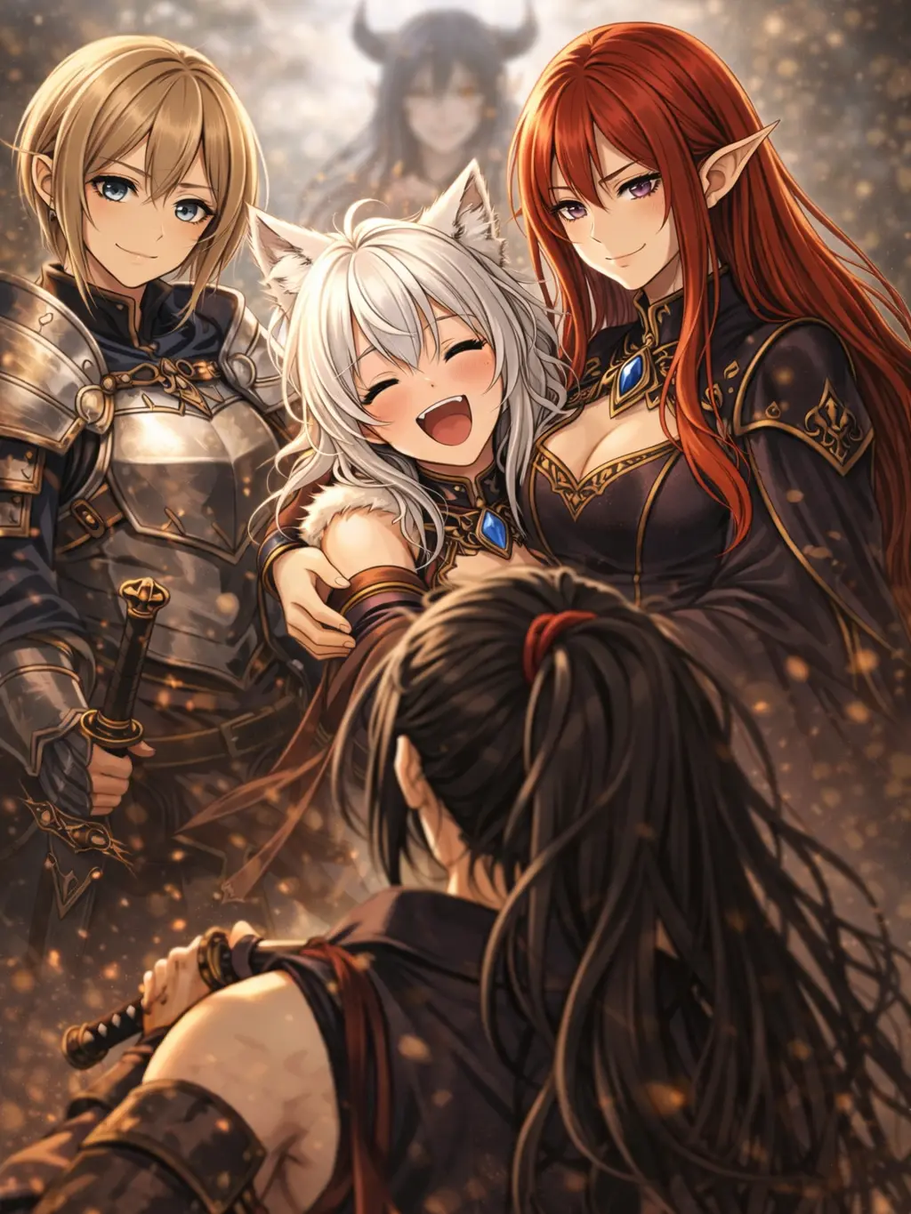 LavishLand2472의 田舎侍、レズ勇者パーティに惚れられる！？