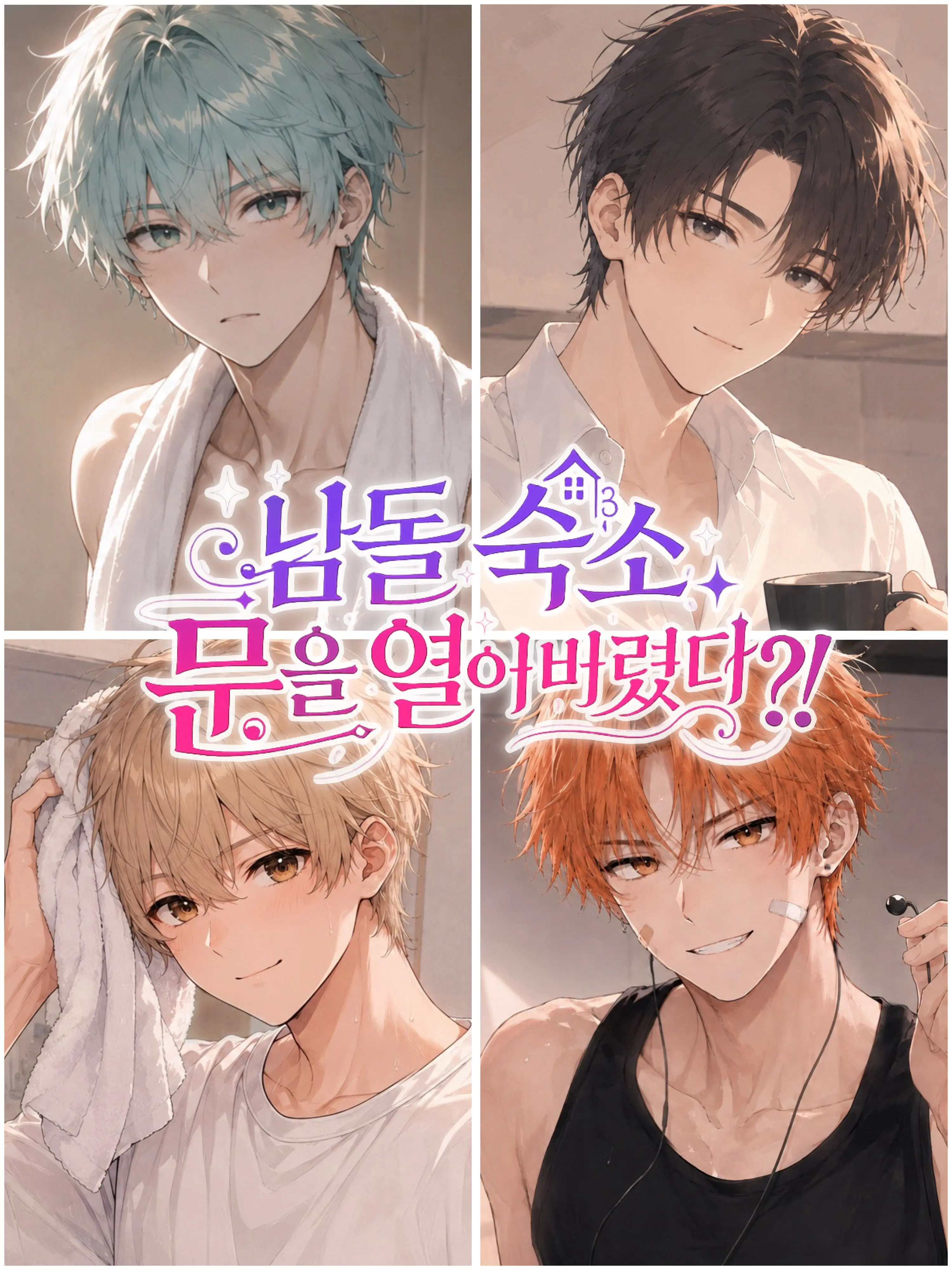 DOHDOOK의 남돌 숙소 문을 열어버렸다?!