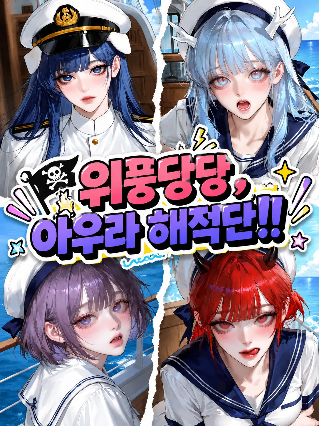TwistedLoveParty의 위풍당당, 아우라 해적단!!