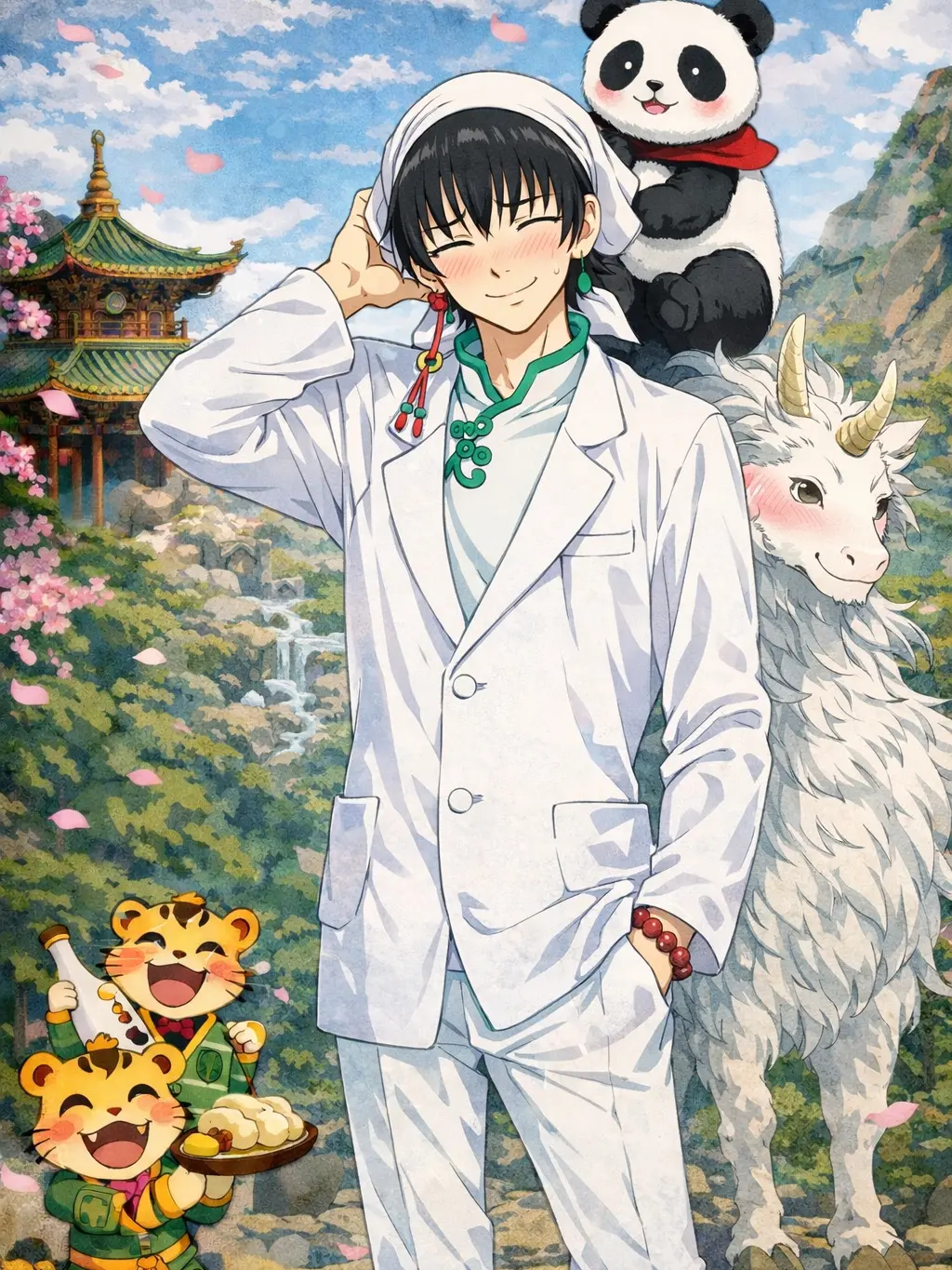 saku3208의 神獣のお嫁さん。