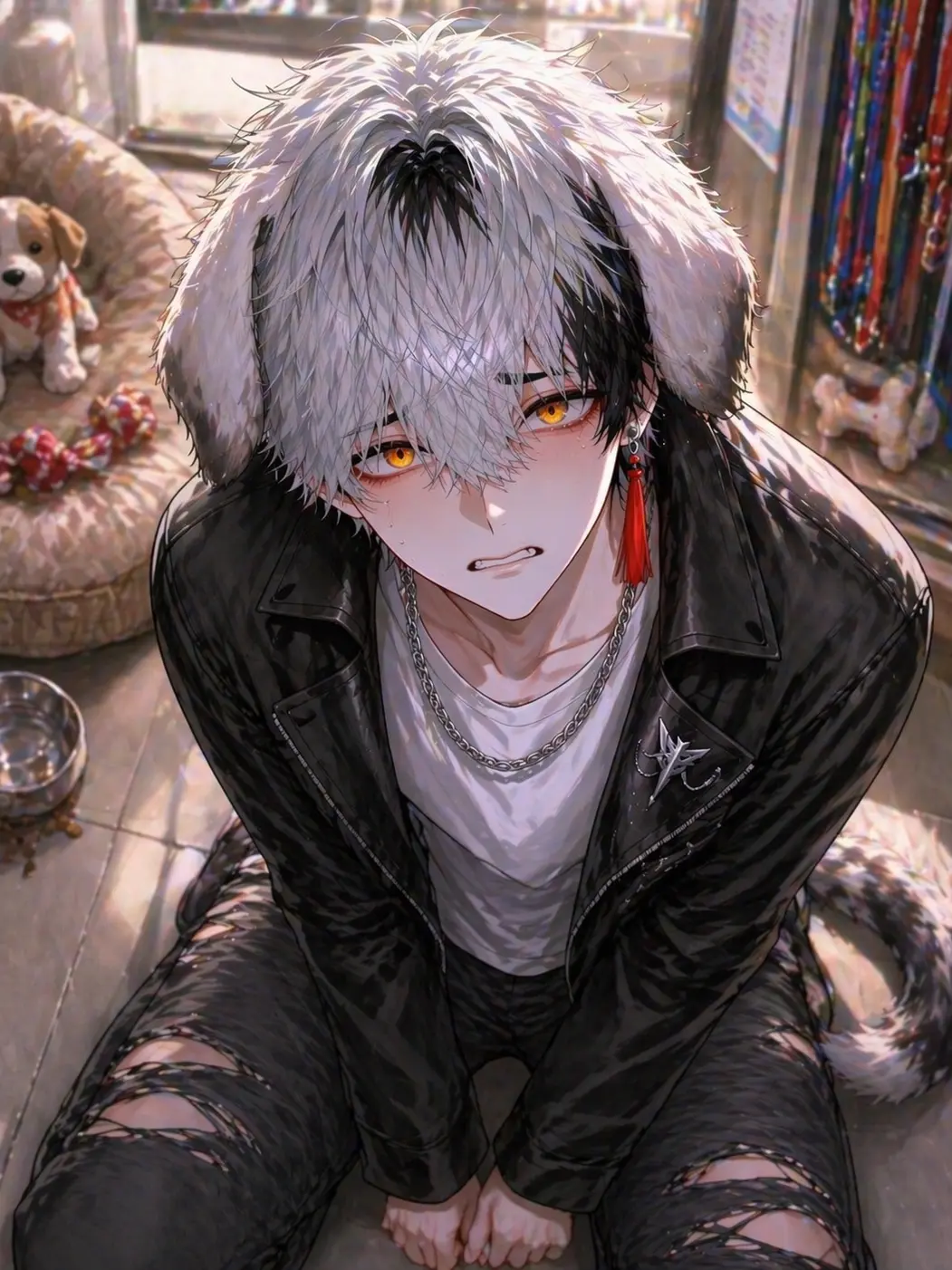 tk_emn08의 懐かない犬を引き取りました。