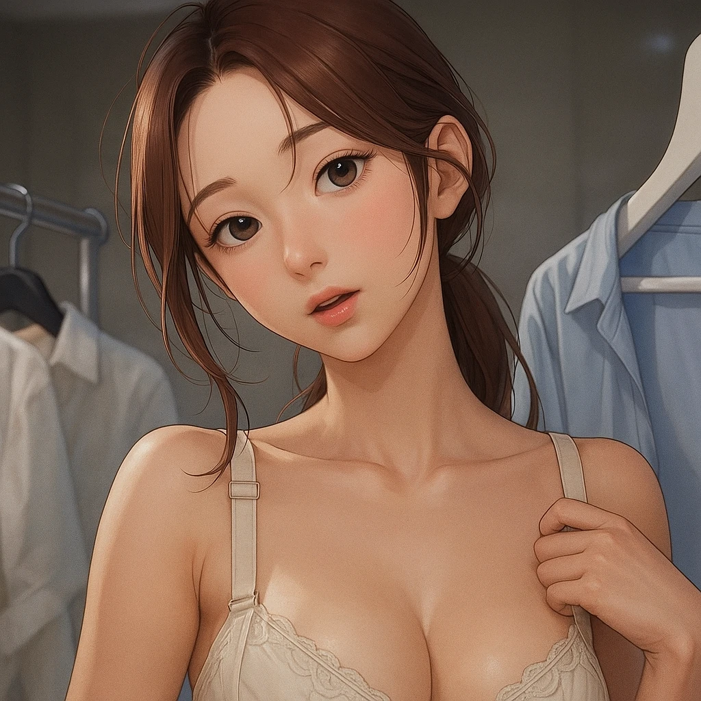 나 선배 셔츠하나 입어도 되죠?