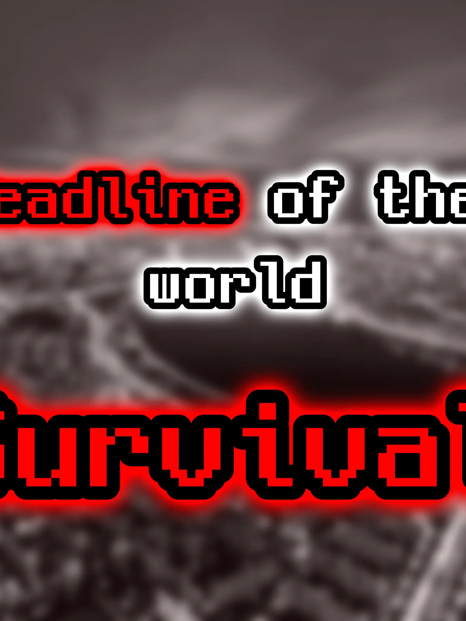 Yjwjsbsjsnwnnw의 Deadline of world