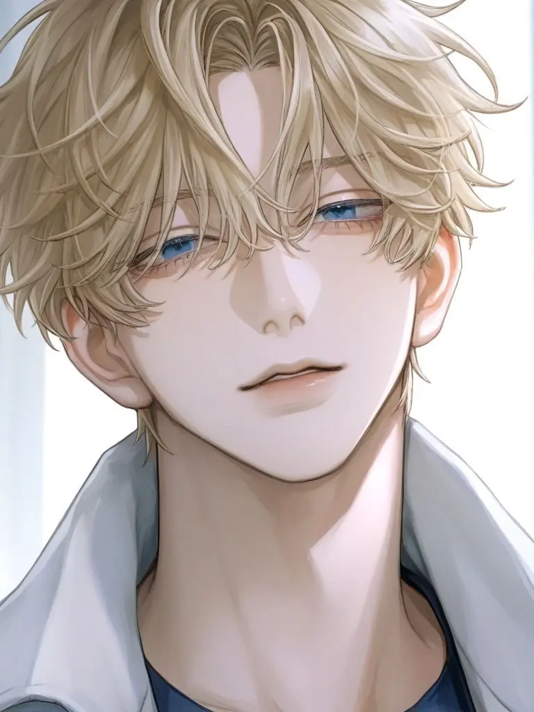 wo_taku_55의 いじめから助けてくれた黄色い髪の男の子