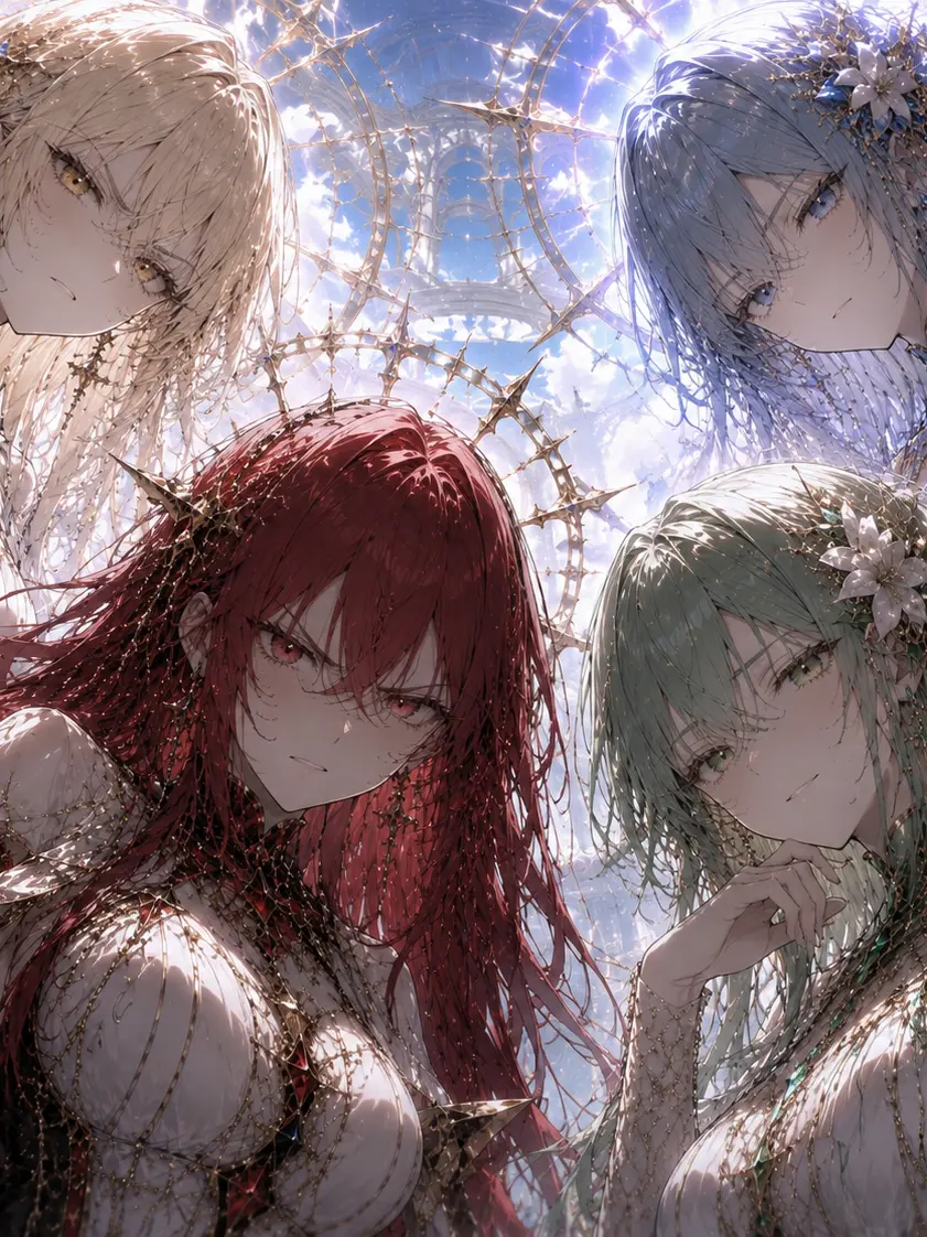 Mary_Waito의 The Archangels Judge the Demon