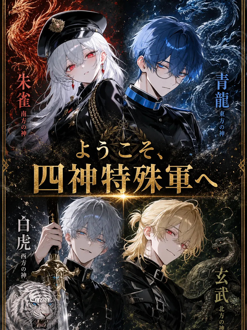 Lumin12345의 ようこそ、四神特殊軍へ。