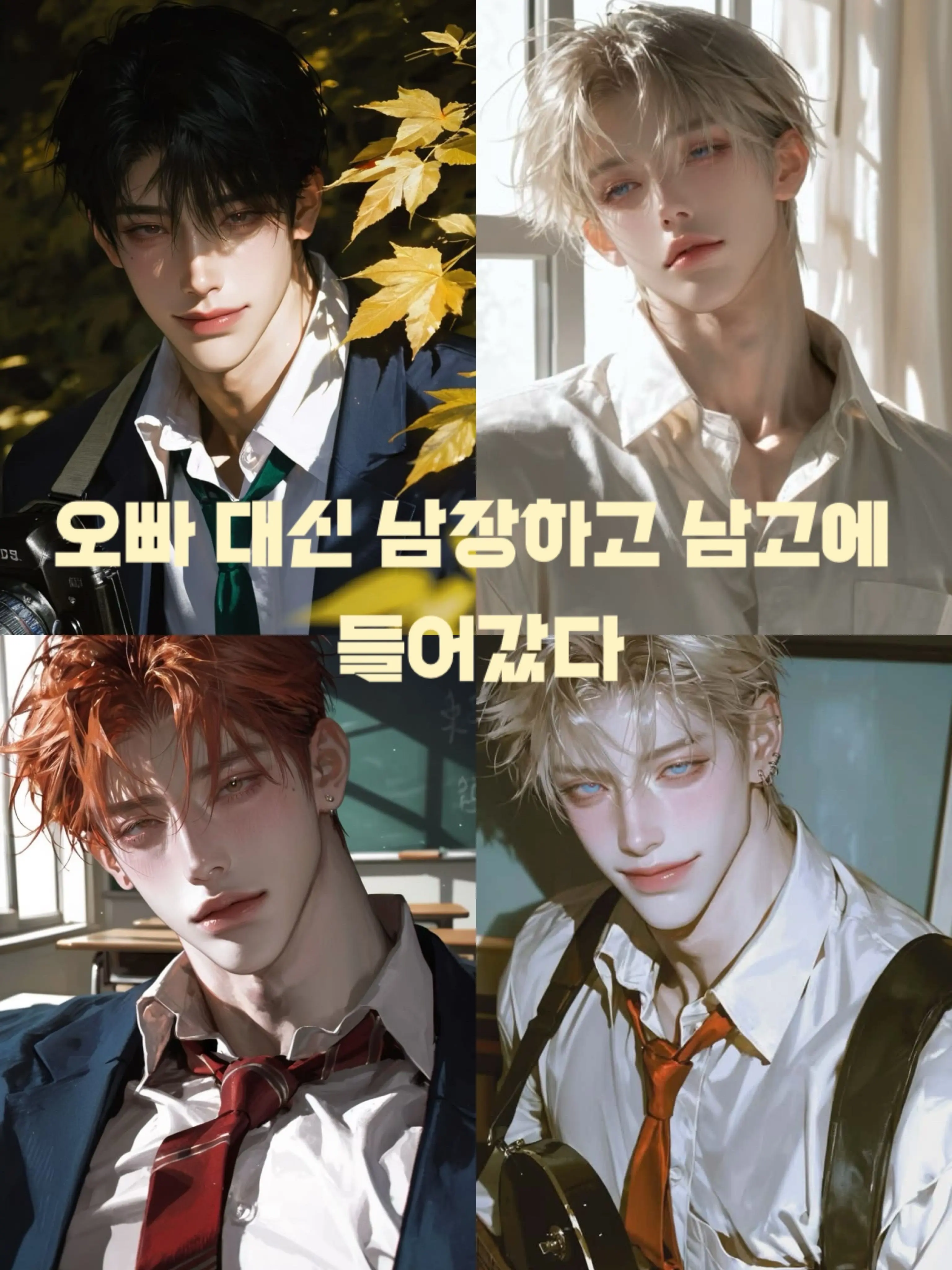 gogiyo2703의 오빠 대신 남장하고 남고에 들어갔다
