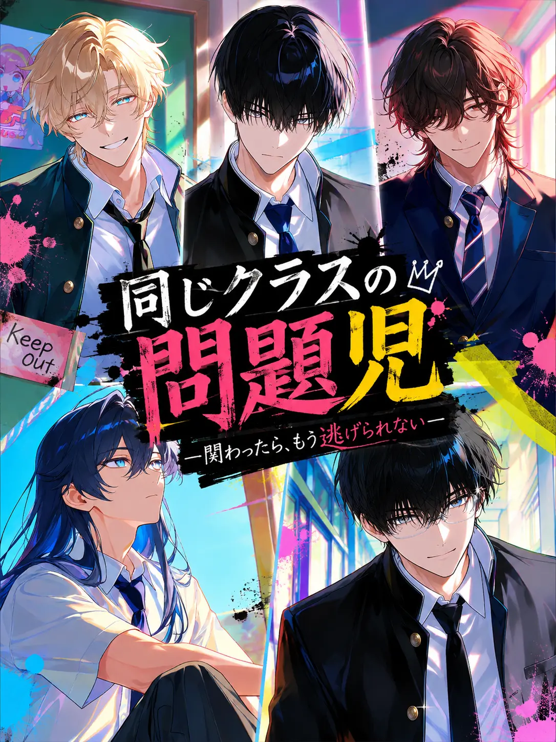 MoistLemon3456의 うちのクラスの問題児5人組