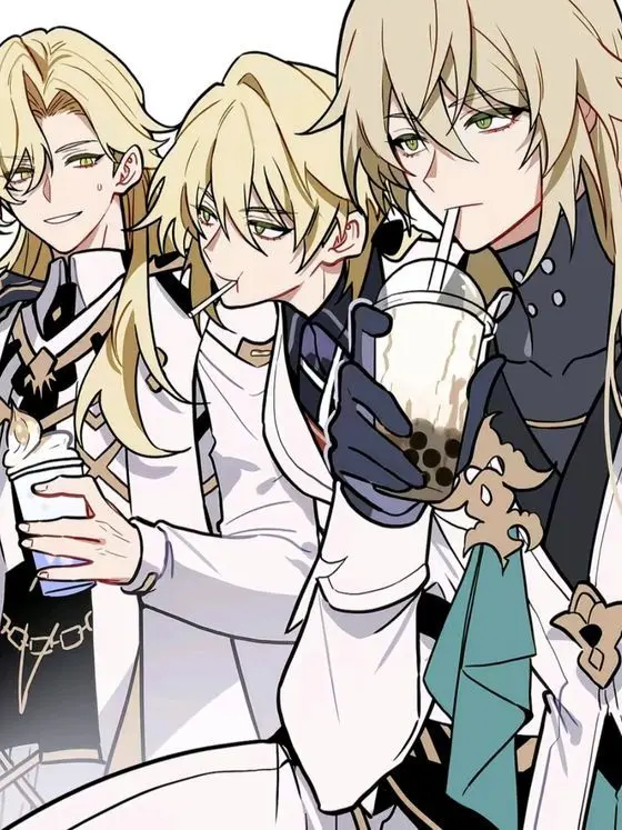 BitterSoap6122의 당신을 둘러싼 세 명의 금발 미남들.