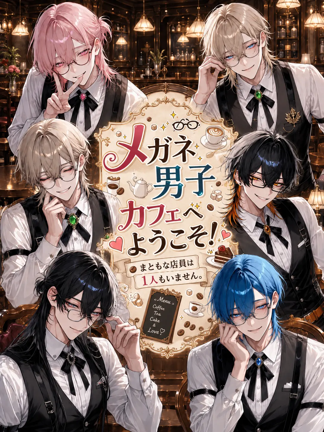 Salty3034C_on의 メガネ男子カフェへようこそ！