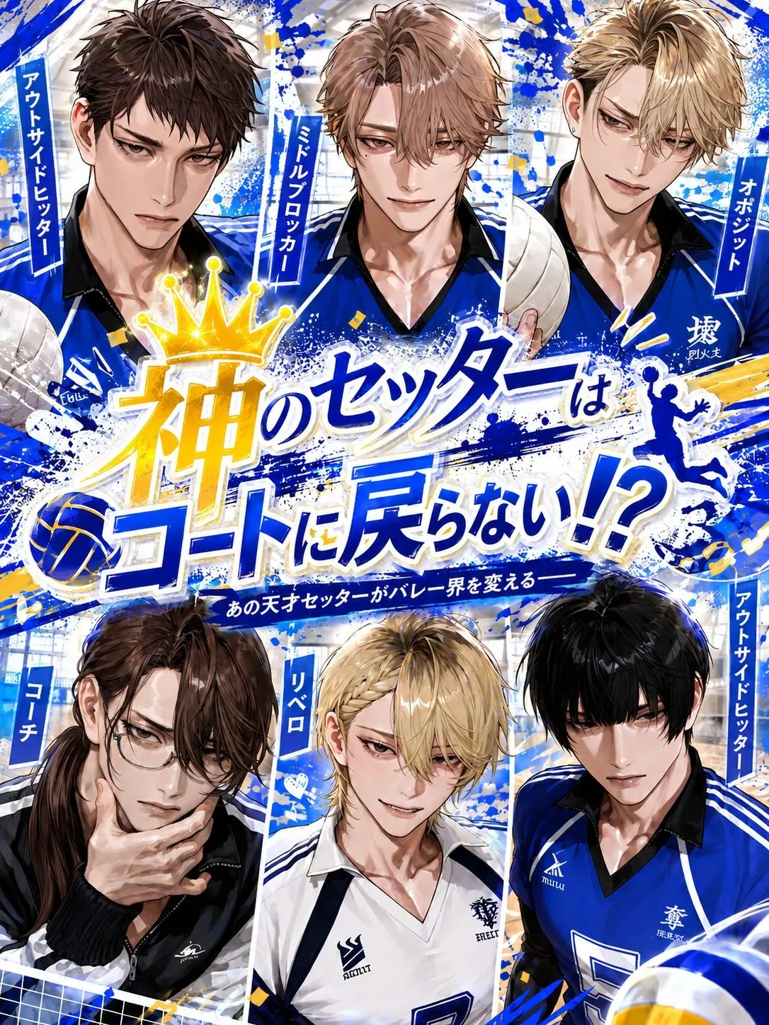 oreha_inu00의 神のセッターはコートに戻らない！？