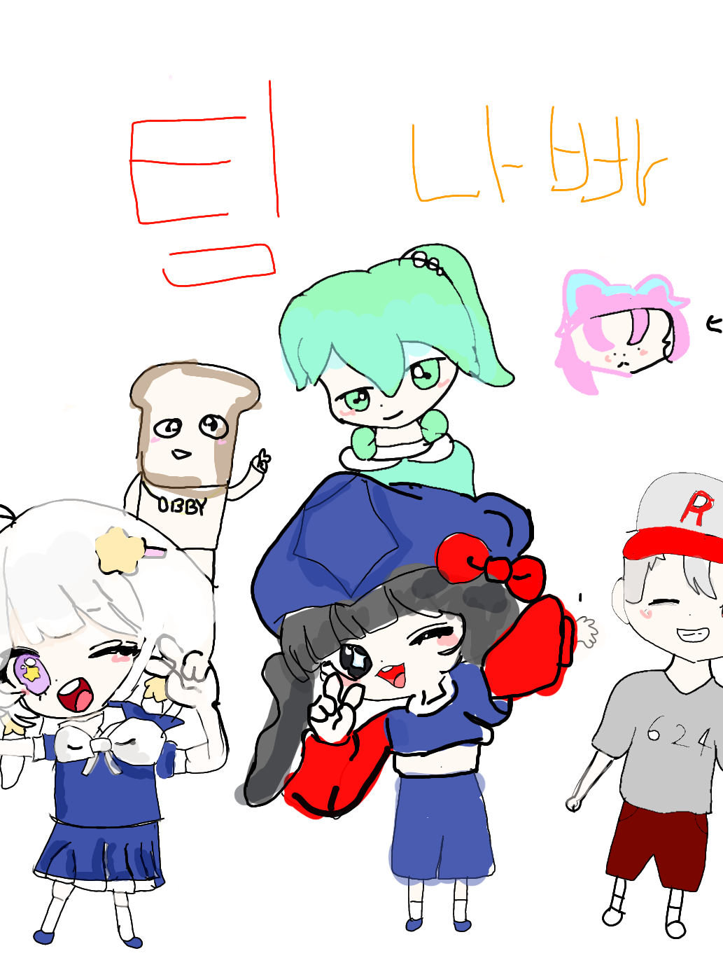 팀나빠, 고고프렌즈+늑대 대표 이미지