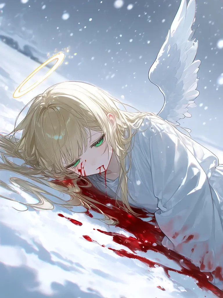 KYOMUNA_JIKAN의 雪に倒れる儚い天使様
