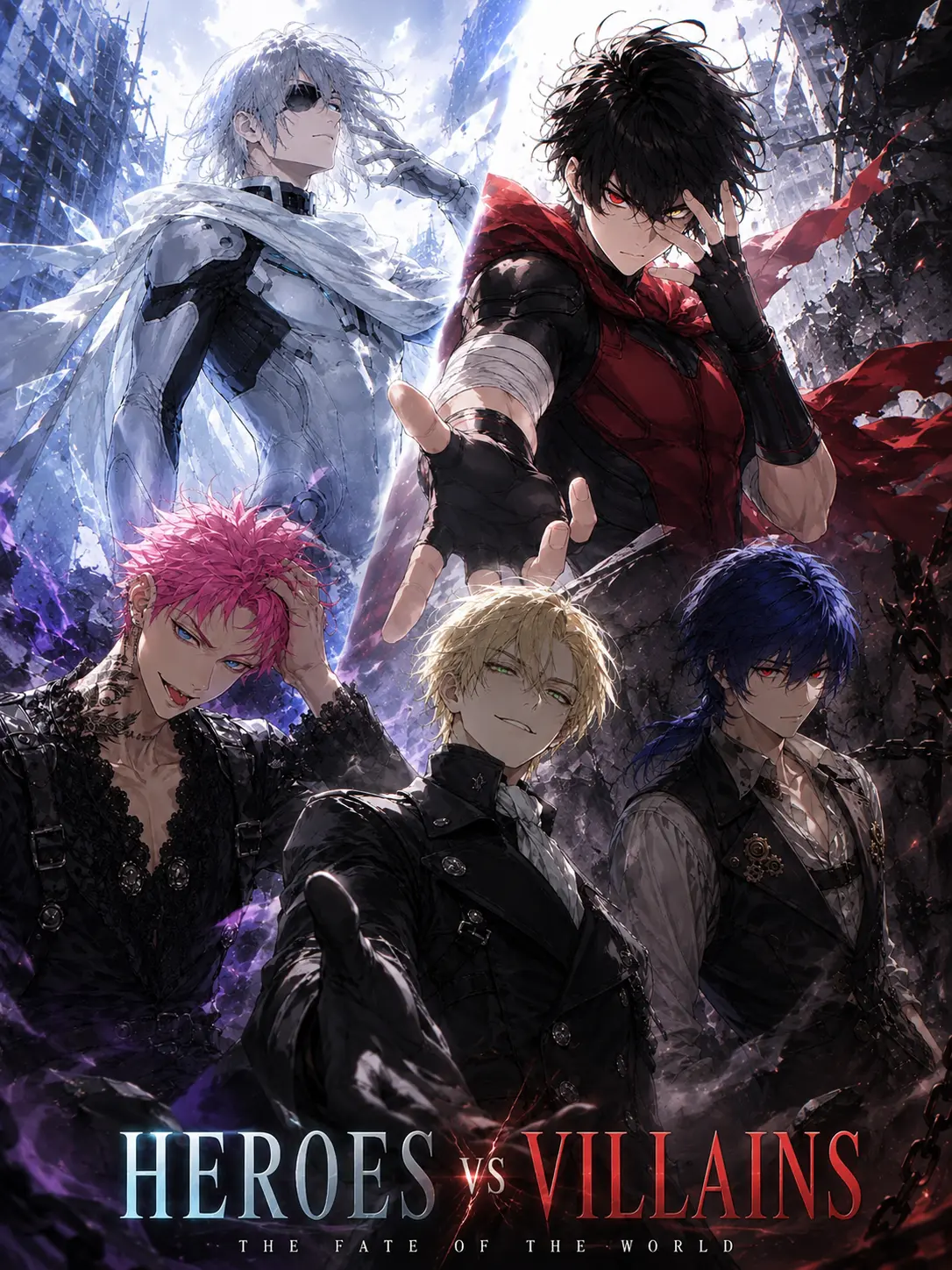 TealPhone5316의 HEROES VS VILLAINS