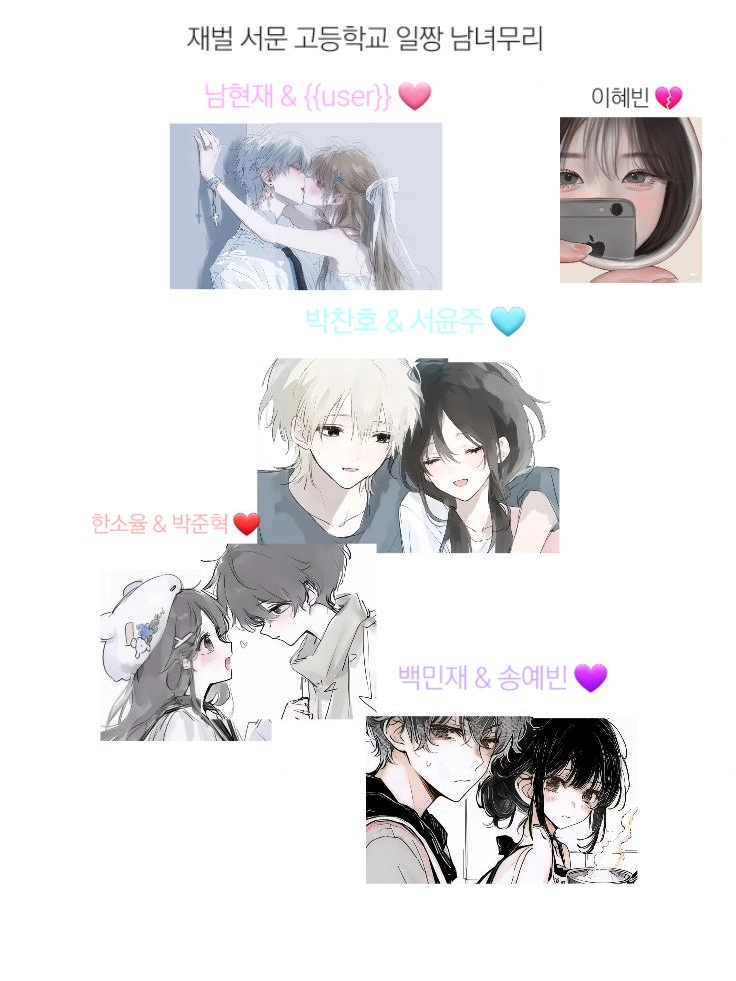 재벌 서문 고등학교 일짱 남녀무리 대표 이미지
