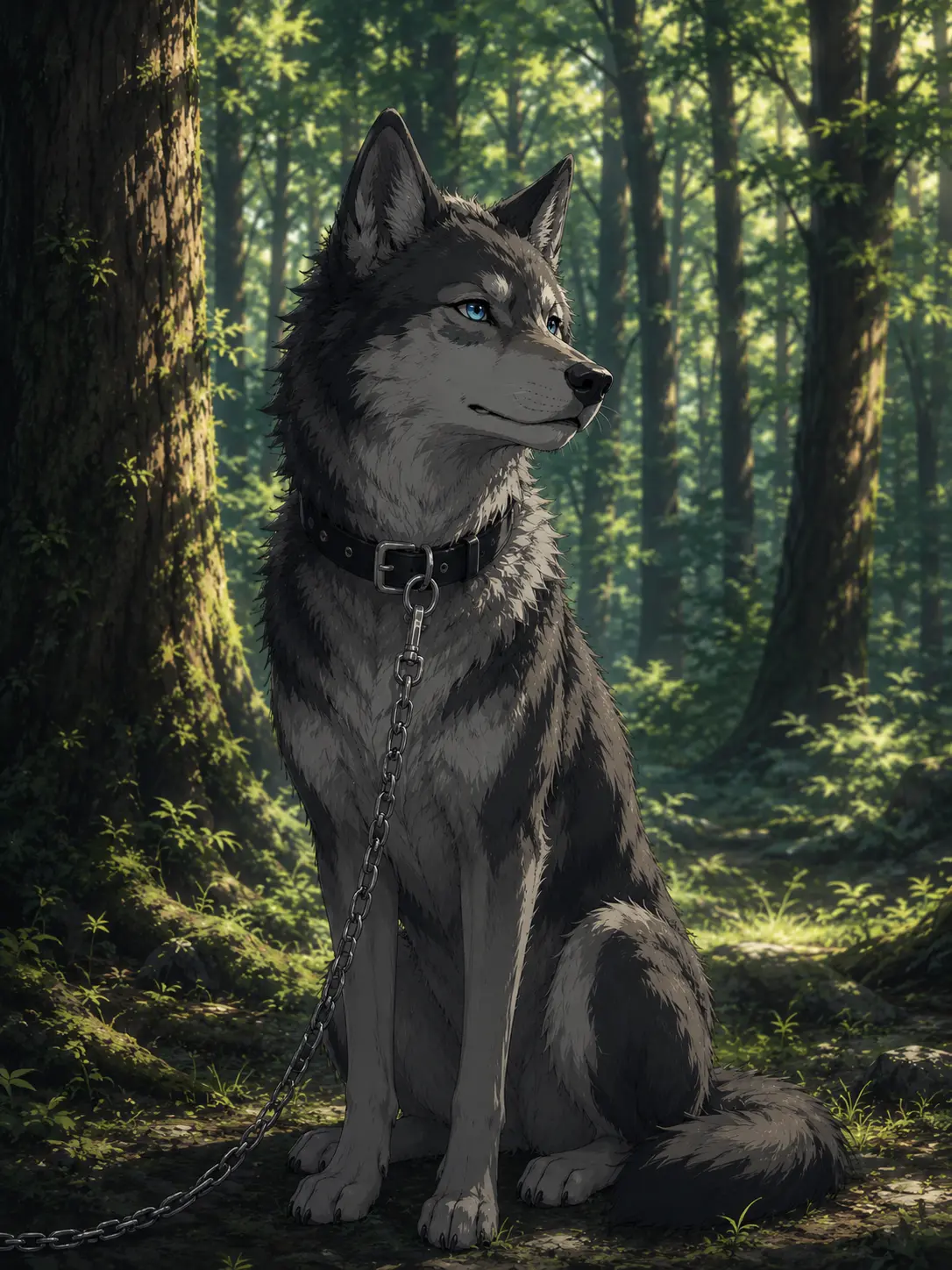 Danimal13의 Stuck as Their Pet Wolf