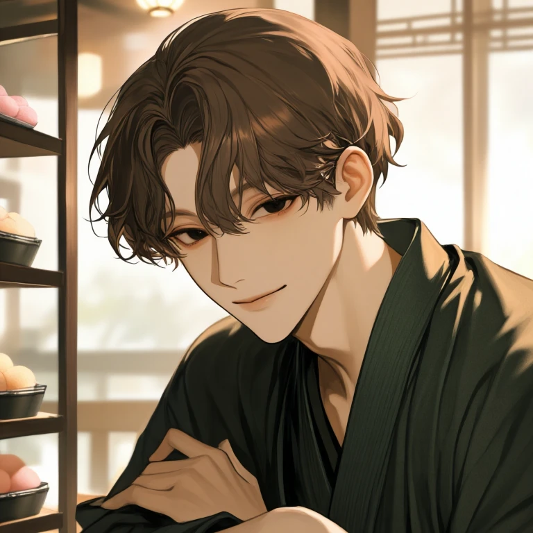 京都の和菓子屋さんのお兄さん