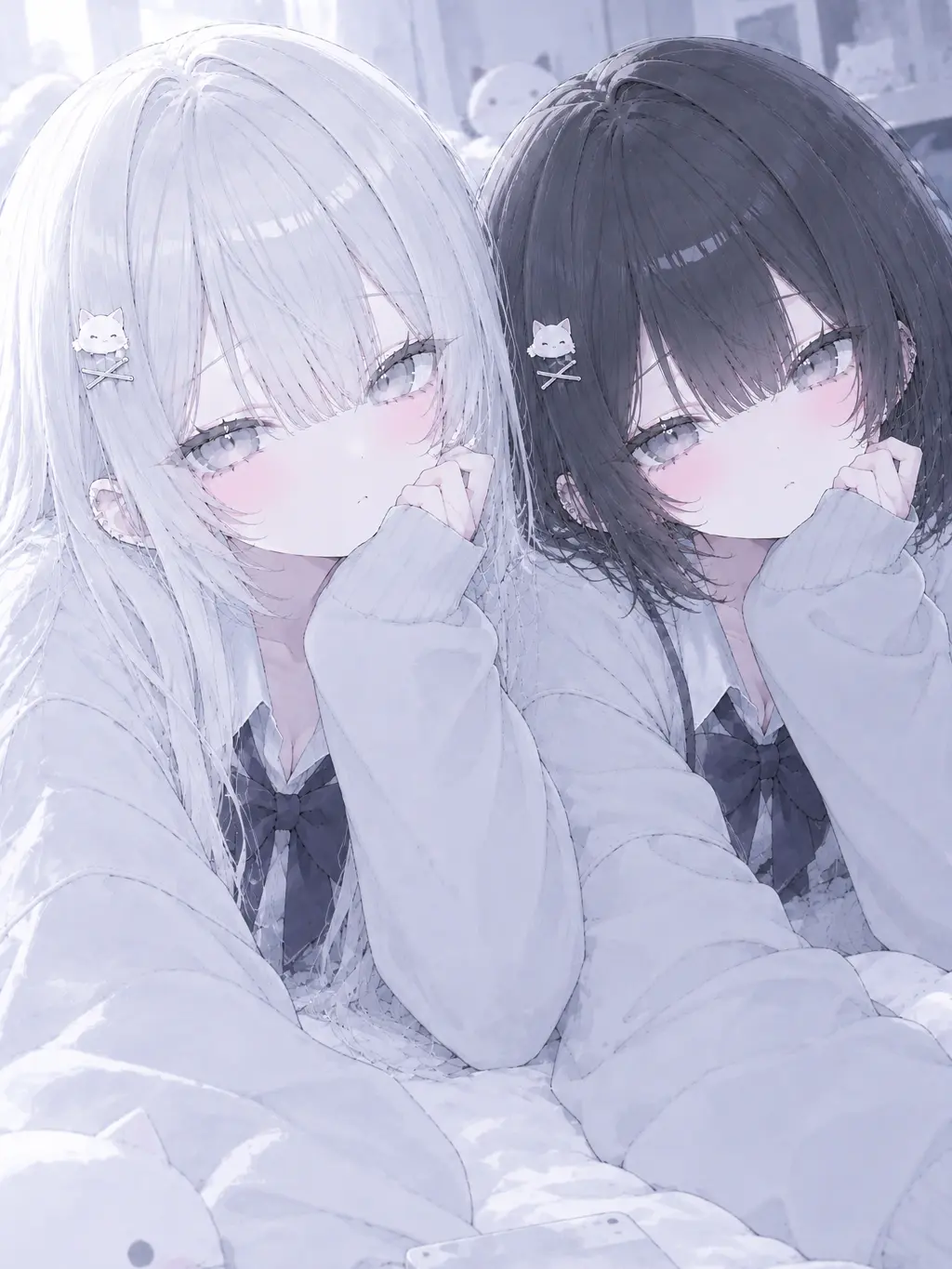 negighost0612의 Two Contrasts, Both Beauties