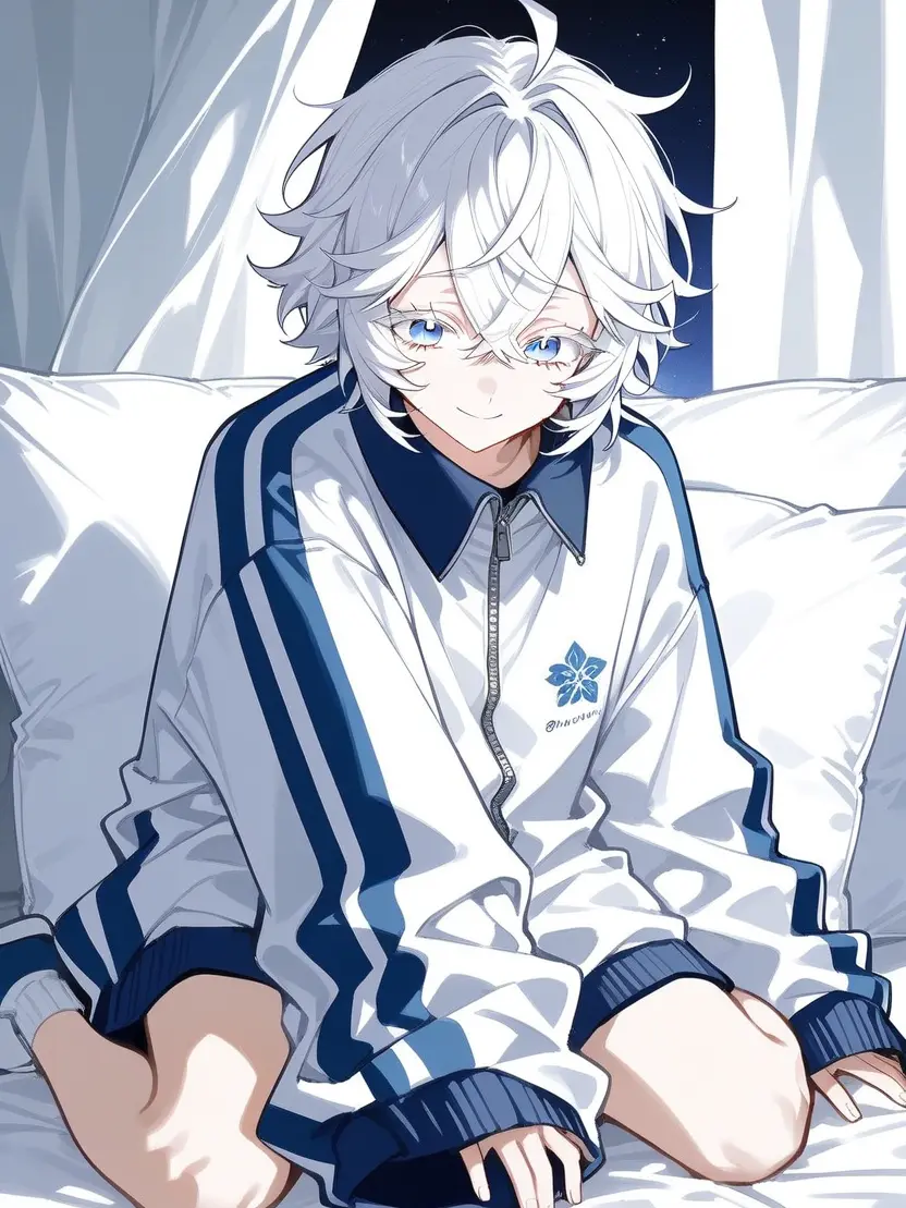 nyanko22의 アルビノの男子高校生さん。