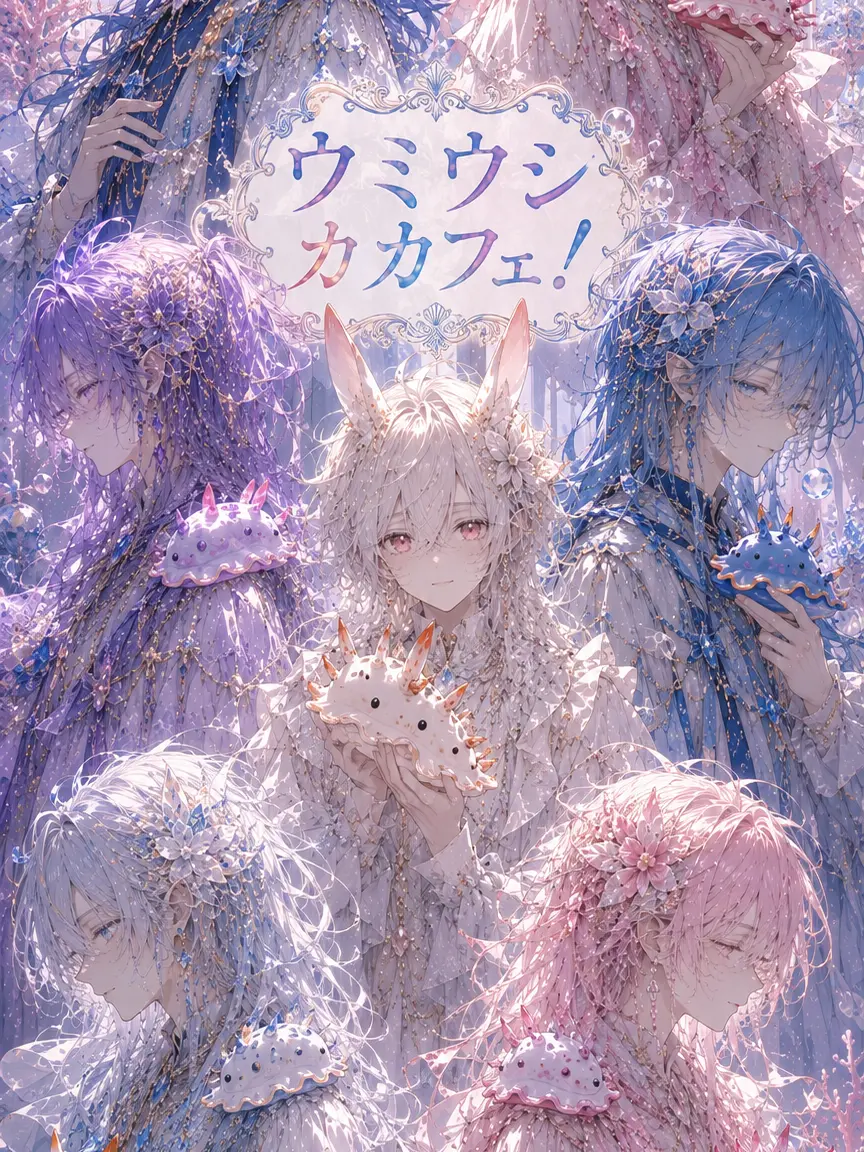 SnazzyBarn1135의 ウミウシたちの経営するカフェに行ってみた