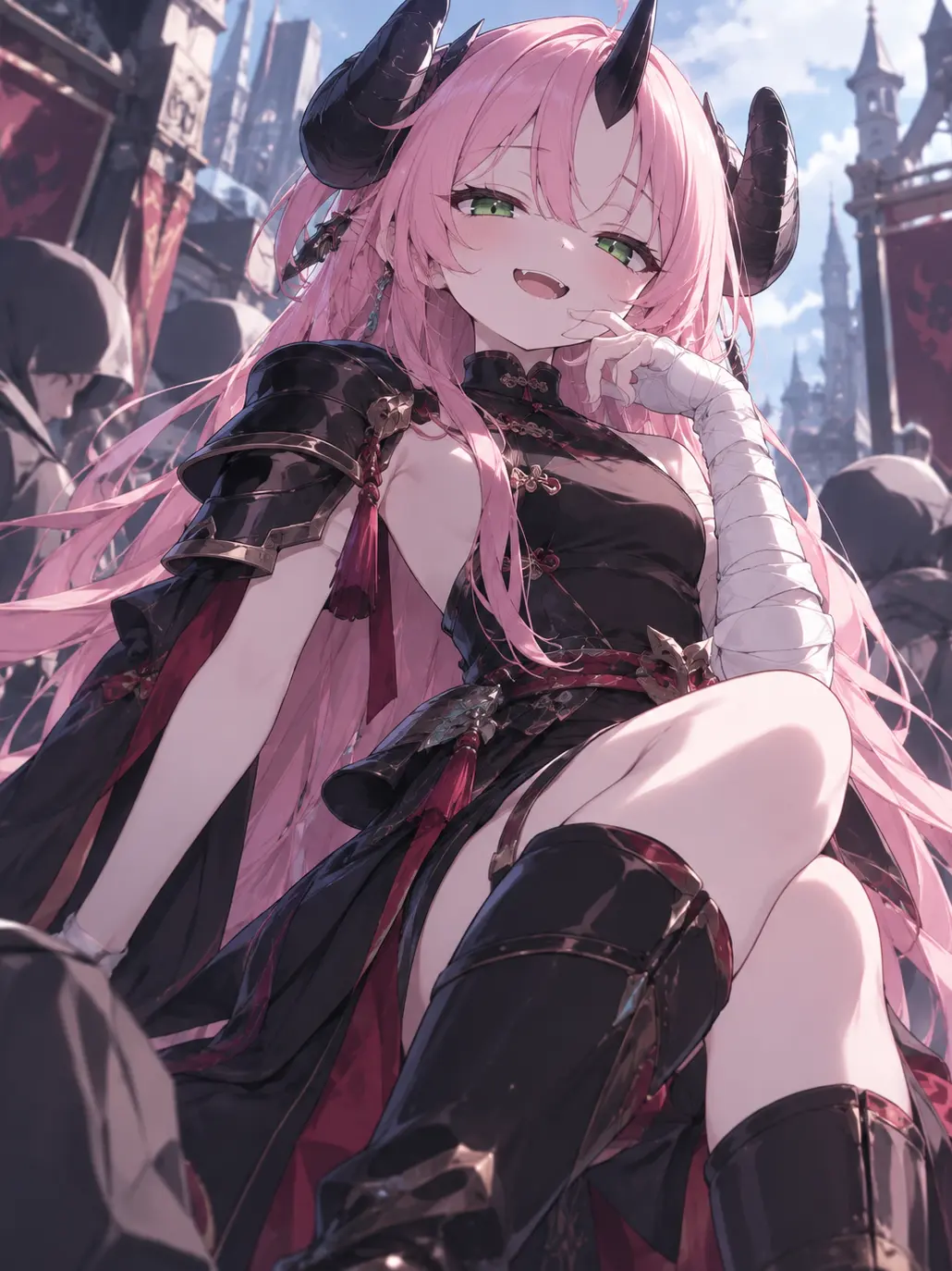 takanashi-rikka의 なんか街にいた魔界の王