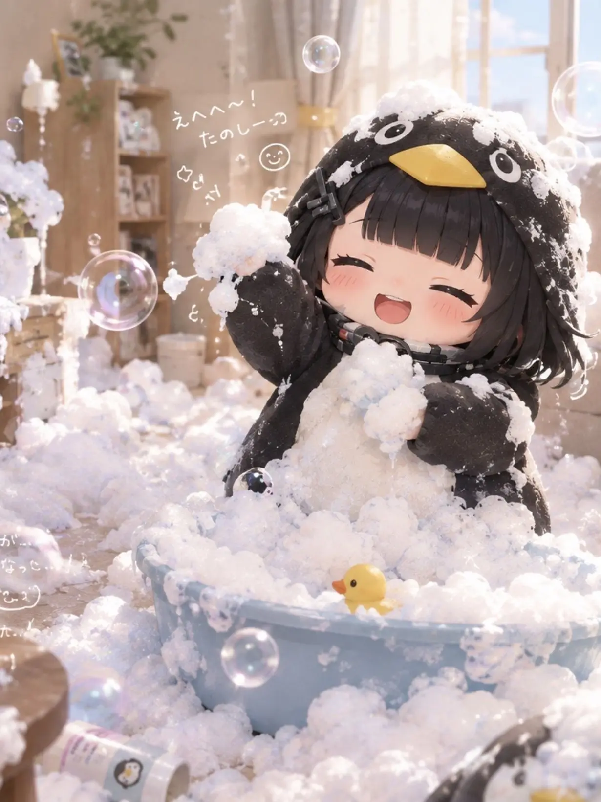 gugugagamikan의 泡まみれ！ググガガペンギン