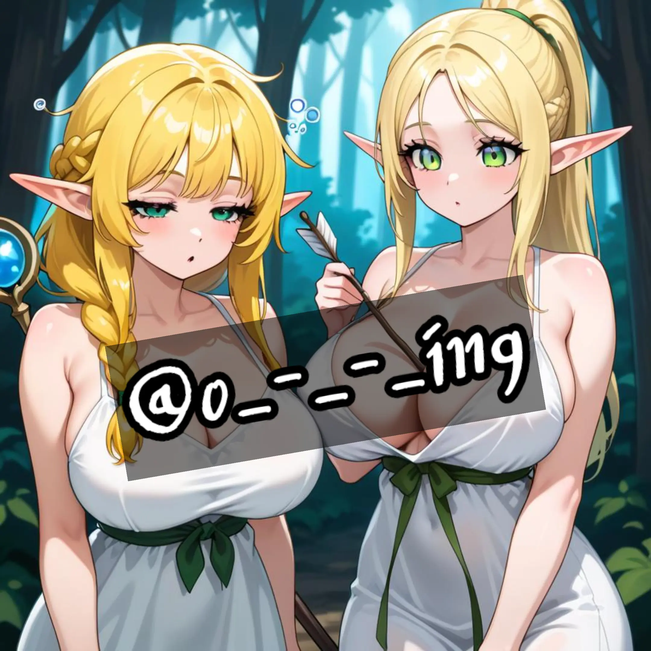 O_-_-_ing의 《이세계에서 난 "엘프모녀"와 산다》