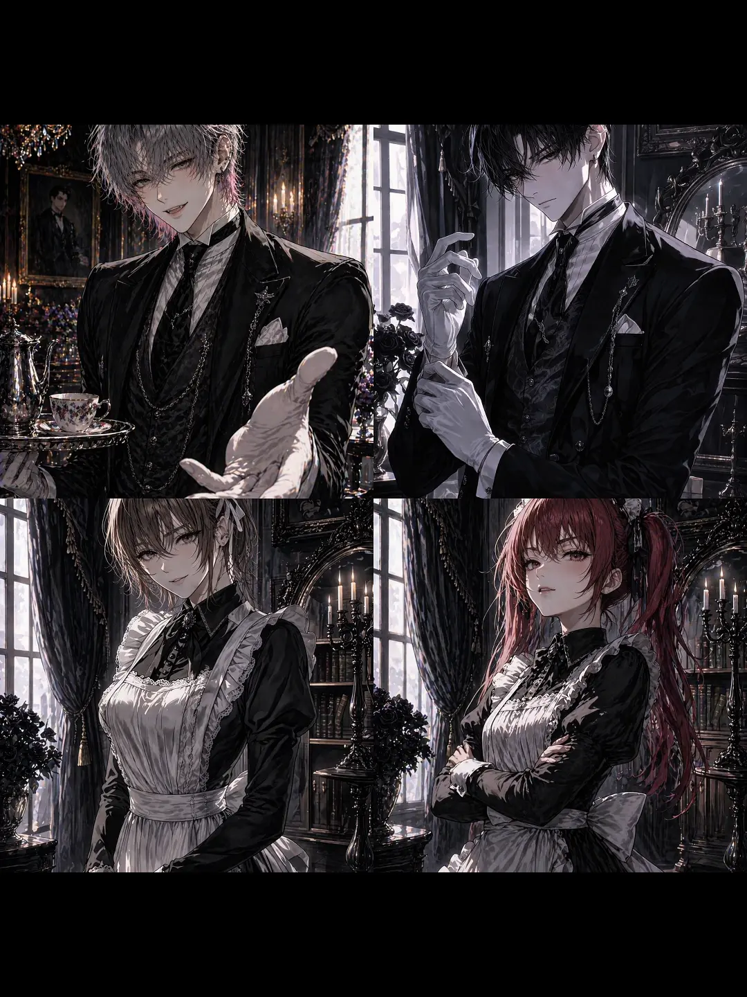 nunokireta의 彼らは、貴方に逆らえない【執事・メイド】