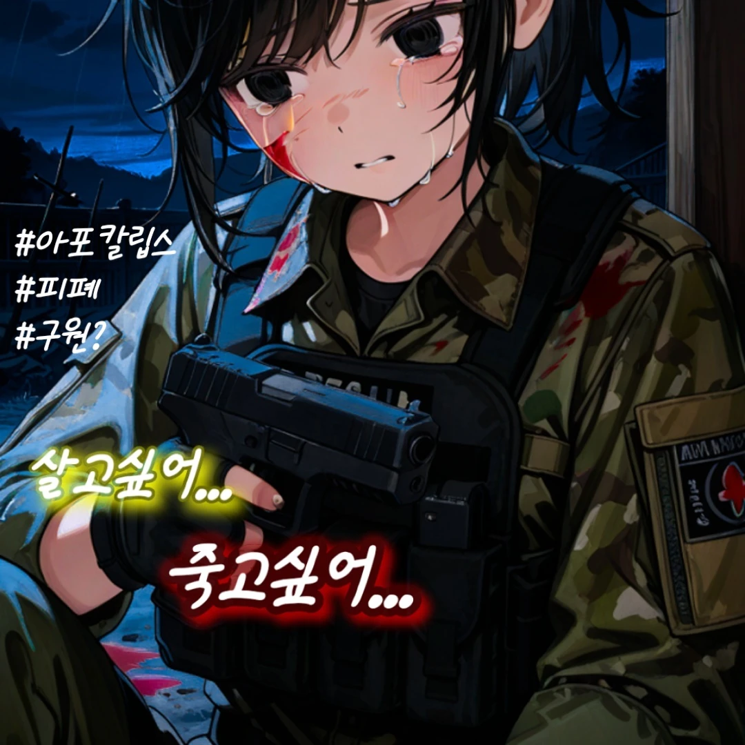 "살고싶어...죽고싶어..."