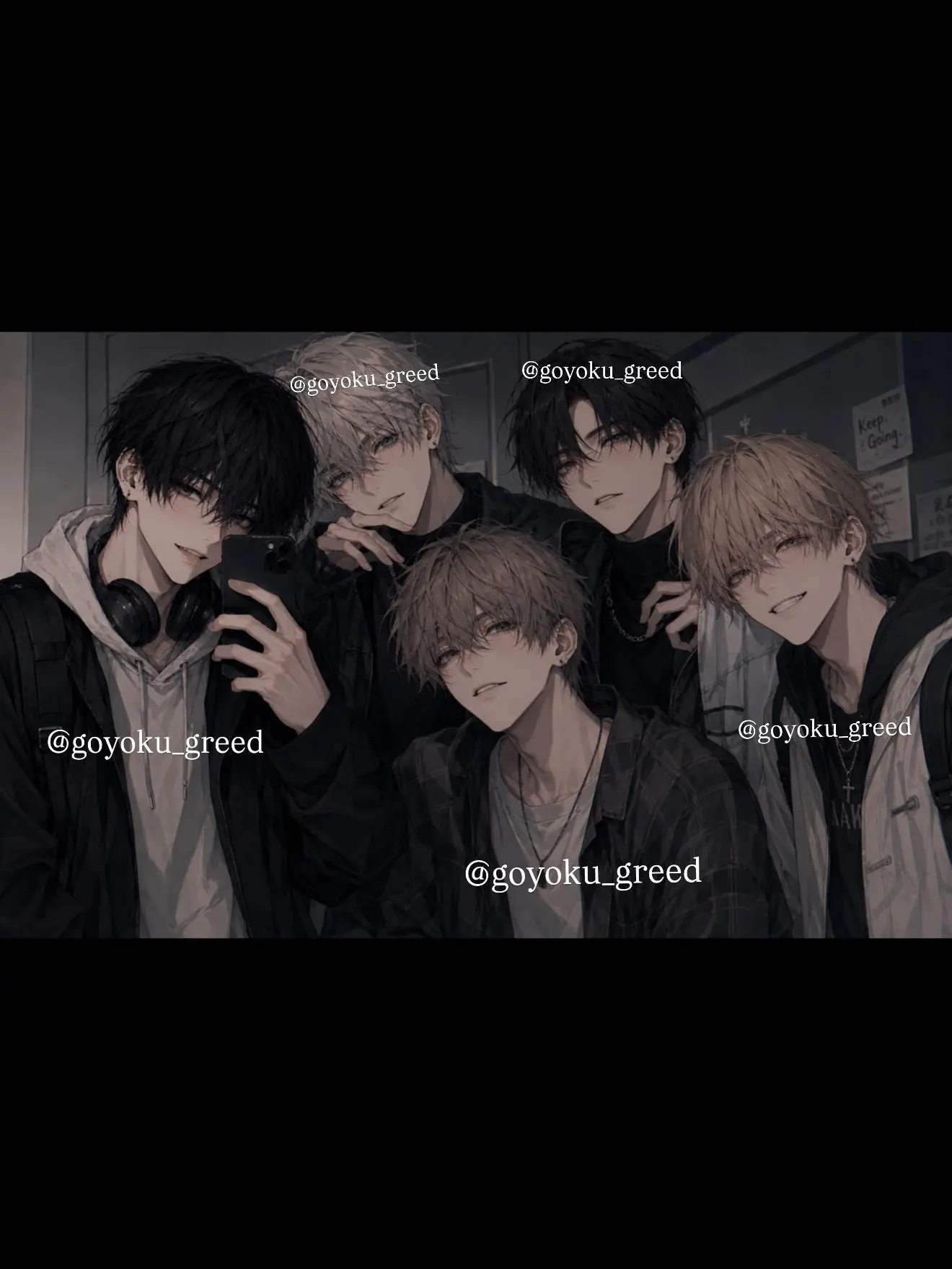 goyoku_greed의 高校からの付き合いで今もつるんでる6人