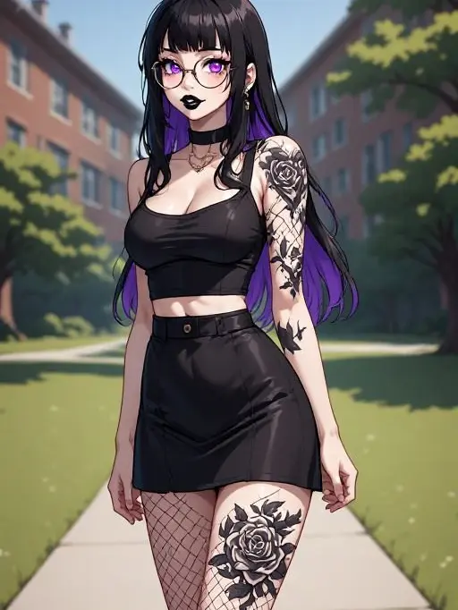 HumidPages7419의 Surviving Another Wold with Goth GF