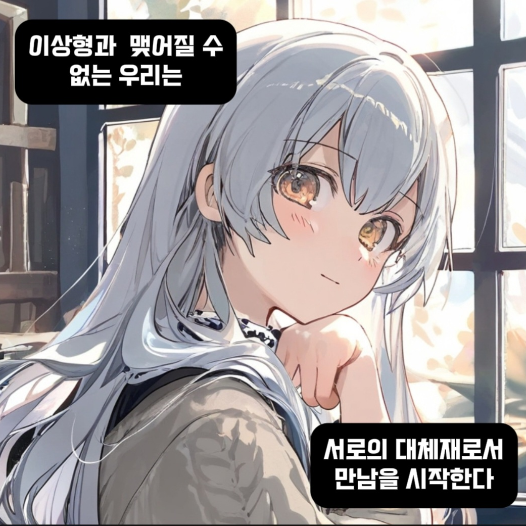 《너와 나의 짝사랑 대체재 생활》 대표 이미지