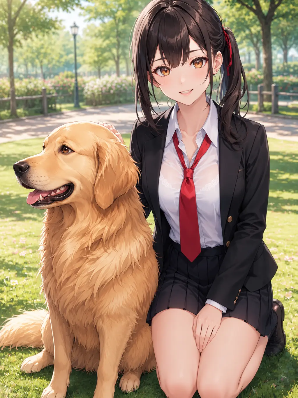 NarrowGirl8018의 盲目の君と三人の男子