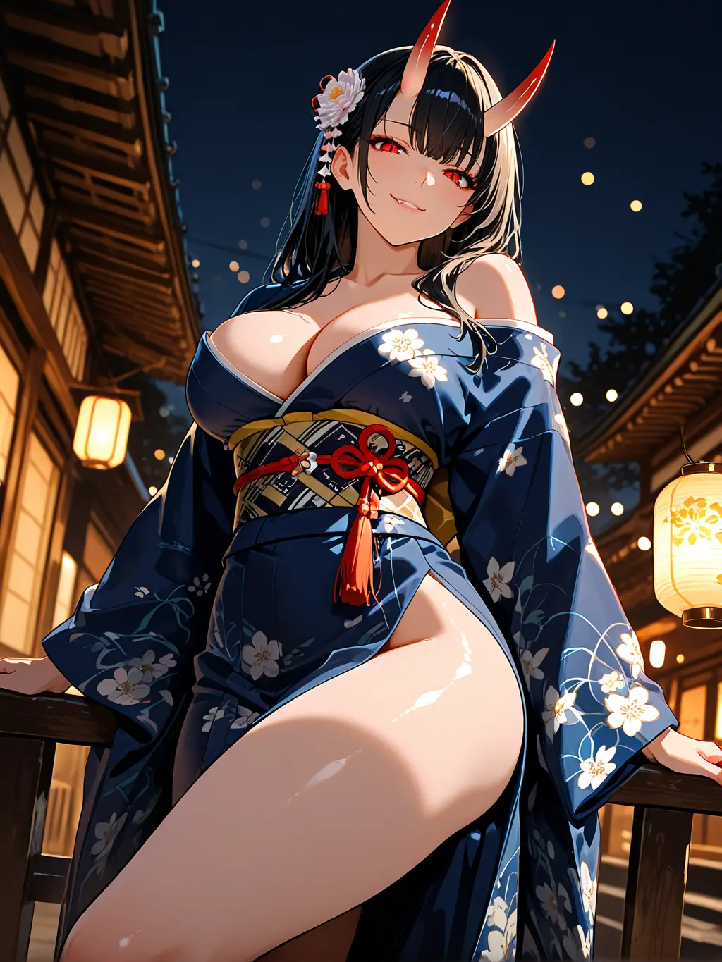 NeatLily7609의 鬼花魁はただ一人を見定める