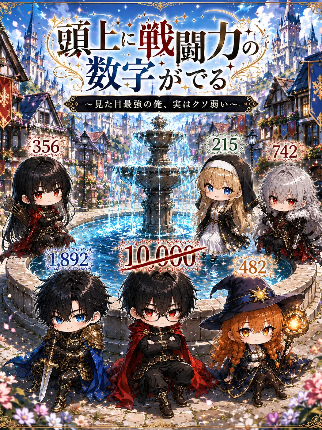 RareIron5817의 戦闘力が頭上に数値化される異世界