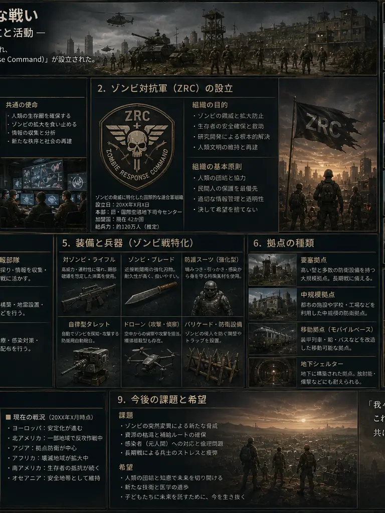TestySon3561의 ゾンビパンデミック後の世界..