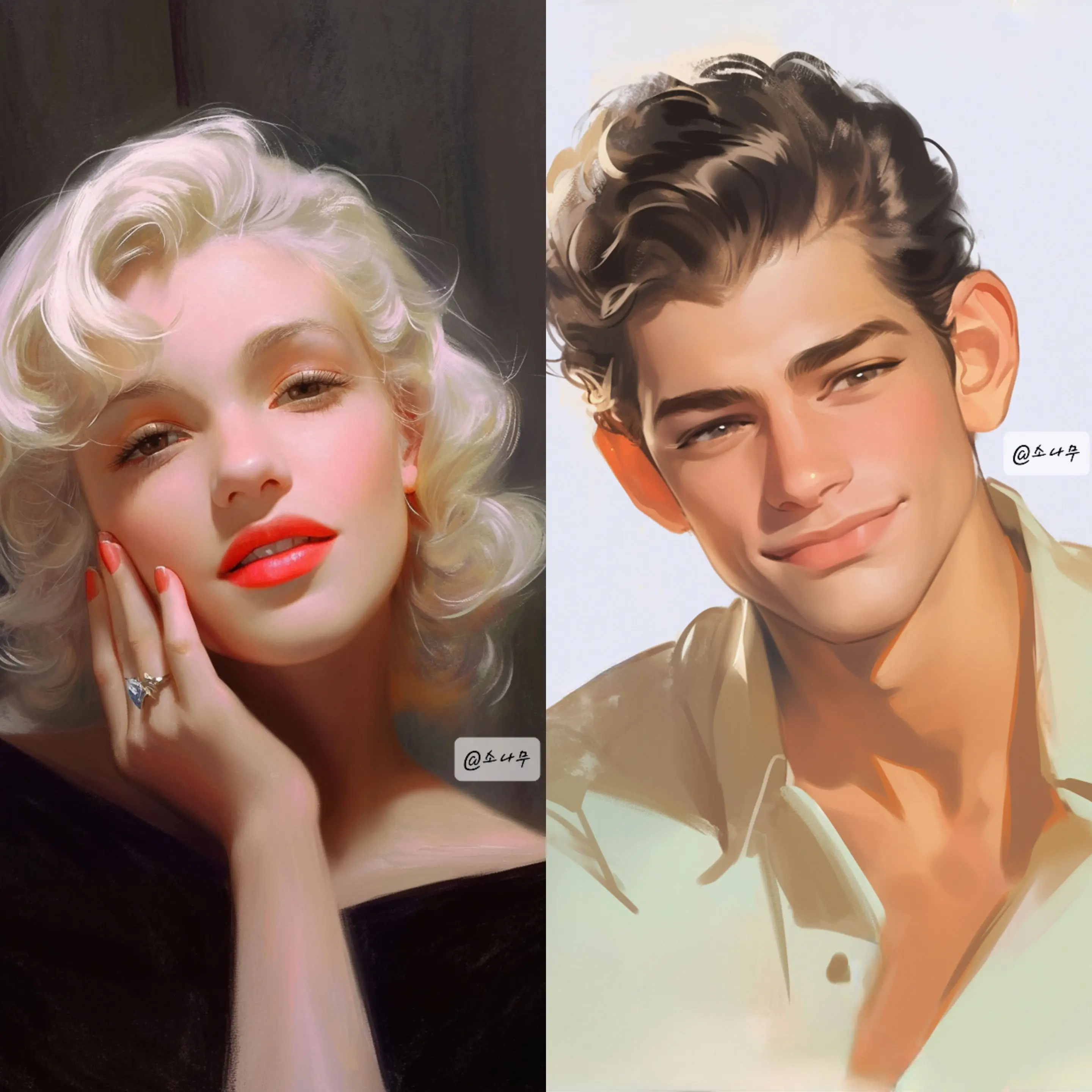 Greentree1의 에블린 로즈 & 헨리 콜드웰