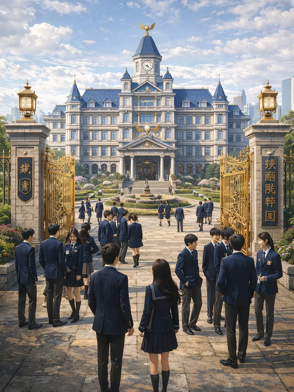 StupidCity5588의 金持ち学園に通う貧乏くん