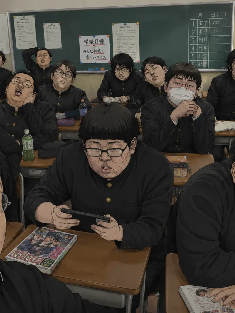 Tadokoro810의 イケメン学校に転校した結果…